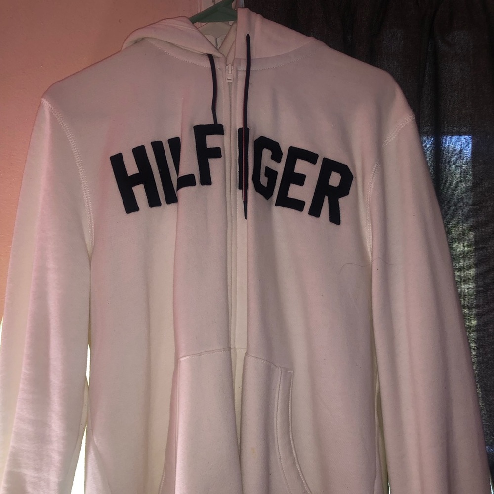 White Hilfiger Hoodie